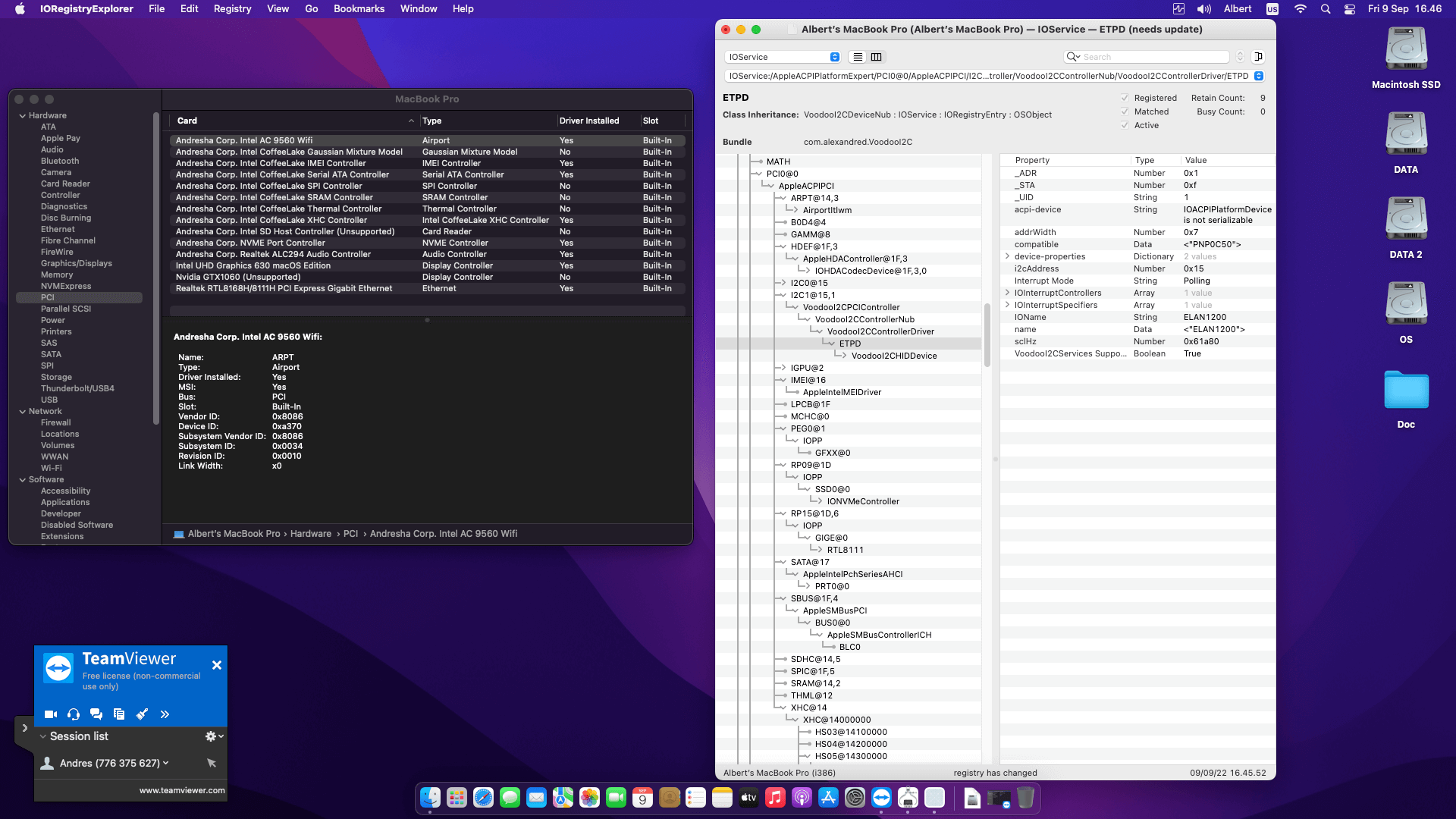 Asus ROG Strix HERO II GL504GM ES029T 2nd [CoffeeLake   Intel UHD 630 + I2C]   OpenCore 1